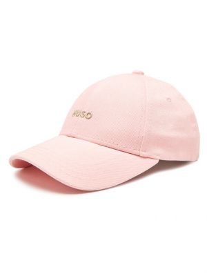 Cappello con visiera Hugo rosa