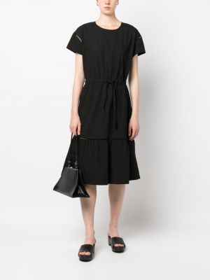Bavlněné šaty A.p.c. černé