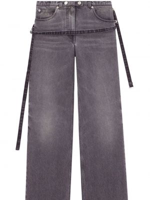 Straight jeans Courreges grau