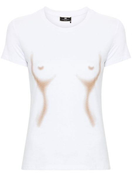 T-shirt en coton Elisabetta Franchi