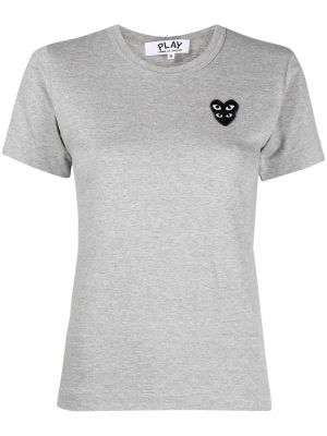 T-shirt mit stickerei Comme Des Garçons Play