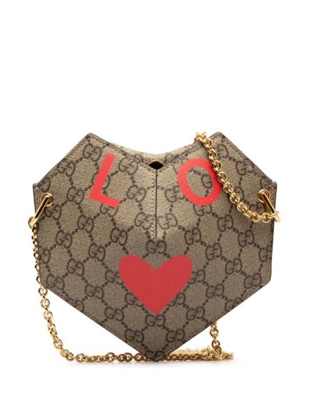 Τσάντες αλυσίδας με μοτίβο καρδιά Gucci Pre-owned