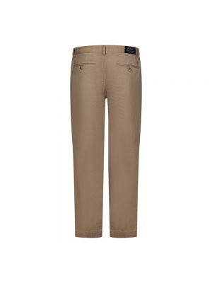 Pantalones chinos con bordado slim fit Polo Ralph Lauren beige