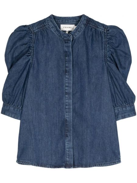 Chemise en jean Frame bleu