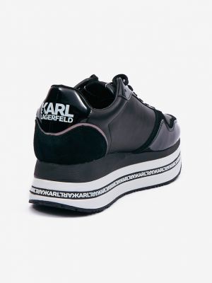 Sneakerși Karl Lagerfeld negru