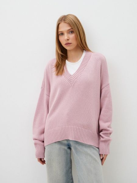 Пуловер Victoria Solovkina розовый