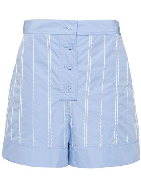 Broderet shorts 3.1 Phillip Lim blå