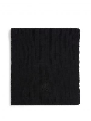 Κασκόλ Calvin Klein Jeans μαύρο