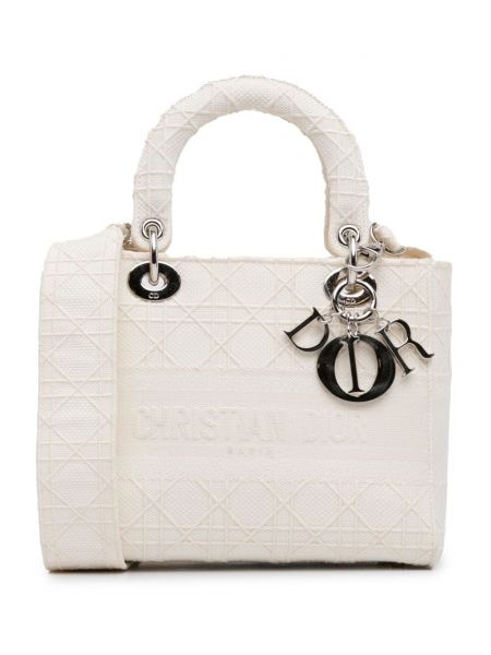 Taška na tašku Christian Dior Pre-owned biela