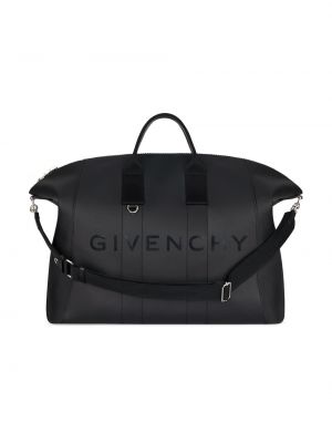 Кожаная спортивная сумка Givenchy черная