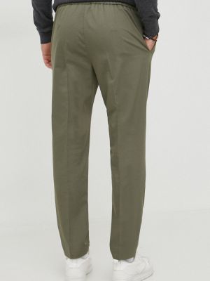 Přiléhavé kalhoty Calvin Klein zelené