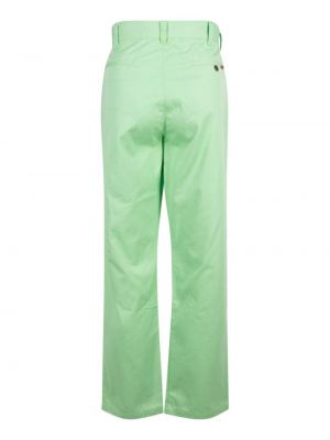 Pantalon droit en coton Supreme vert