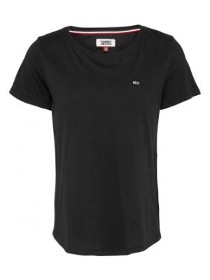 T-shirt en jersey Tommy Jeans noir