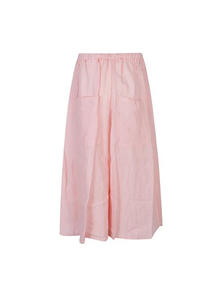 Spodnie relaxed fit Apuntob różowe