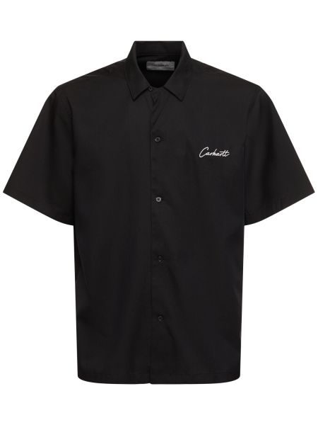 Košeľa s krátkymi rukávmi Carhartt Wip čierna