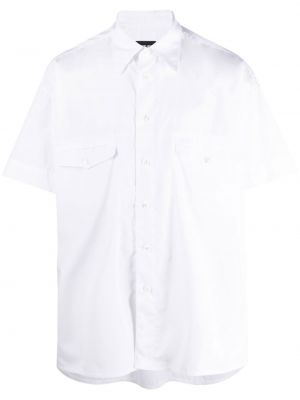 Krekls ar pogām Giorgio Armani balts
