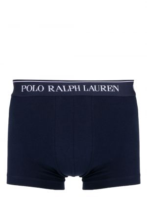 Bonnet brodé brodé brodé Polo Ralph Lauren bleu