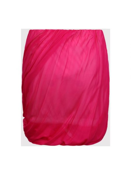 Mini falda Helmut Lang rosa