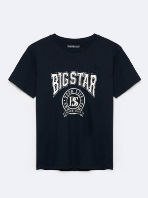 Polo majica z zvezdico Big Star modra