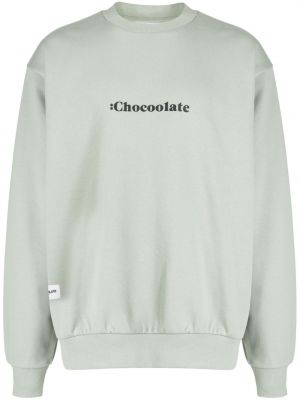 Sweatshirt aus baumwoll mit print Chocoolate