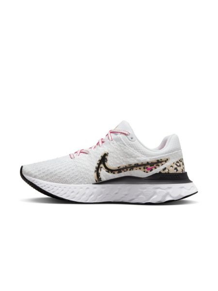 Damskie buty do biegania po asfalcie Nike React Infinity Flyknit 3 - Biel