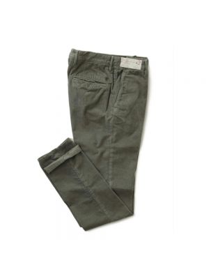 Pantalon chino Incotex vert