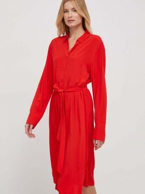 Sukienka mini Tommy Hilfiger czerwona