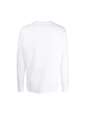 Camiseta de manga larga de algodón manga larga Ralph Lauren blanco