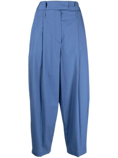 Pantalones ajustados de cintura alta Jejia azul