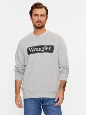 Sweatshirt Wrangler grau