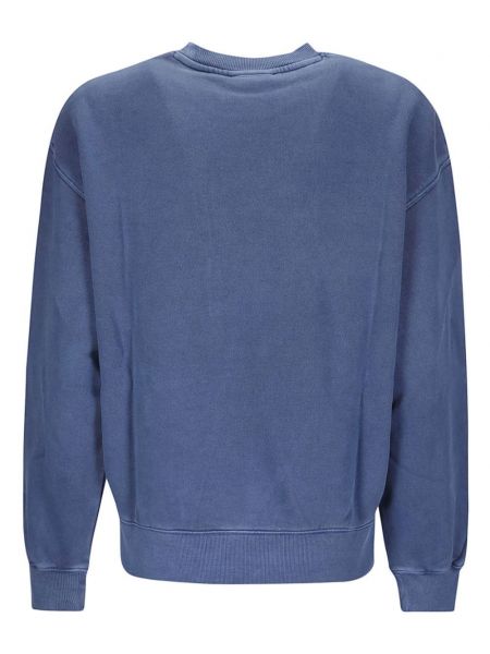 Długa bluza bawełniana Carhartt Wip niebieska