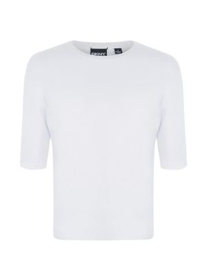 Белая футболка Dkny