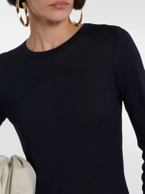 Kašmira džemperis no modāla Jardin Des Orangers zils