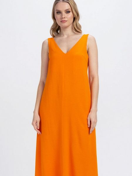 Платье Victoria Veisbrut оранжевое