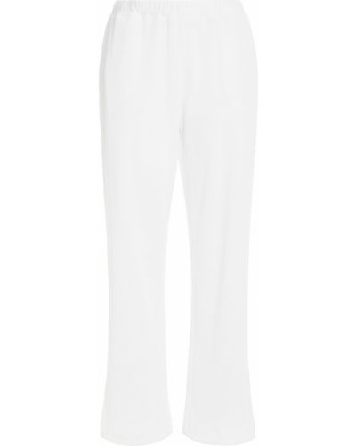 Bílé kalhoty bavlněné Skin