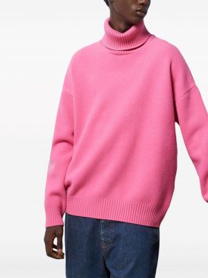 Sweter wełniany Gucci różowy