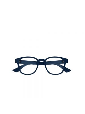 Przezroczyste okulary Gucci niebieskie