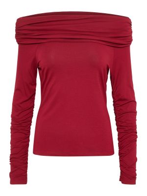 Marškinėliai ilgomis rankovėmis Soaked In Luxury raudona