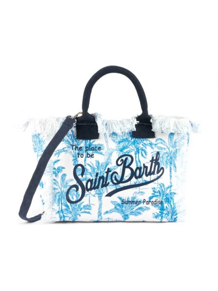 Shopper handtasche mit fransen Saint Barth