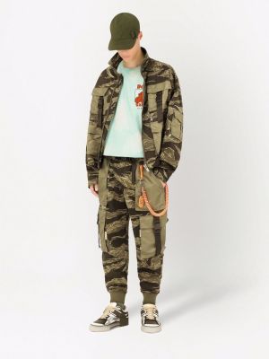 Hose mit camouflage-print Dolce & Gabbana