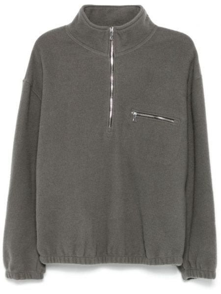 Fleece kort sweater Rier grøn