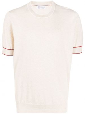 Randig t-shirt Brunello Cucinelli