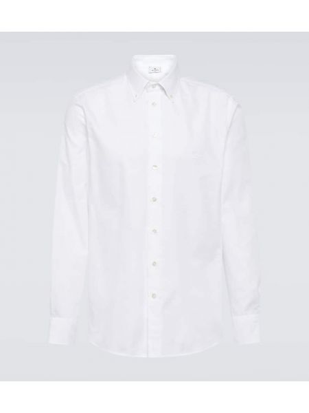 Bavlněná košile Etro bílá