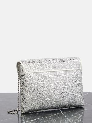 Чанта тип „портмоне“ Versace сребристо