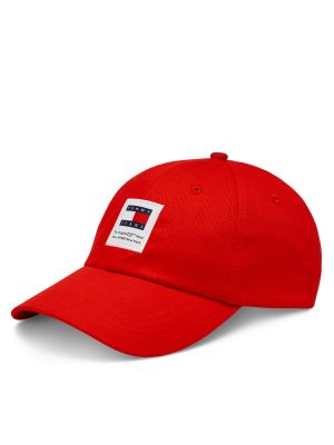 Καπέλο Tommy Jeans κόκκινο