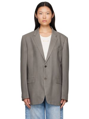Серый пиджак Maison Margiela