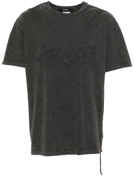 Bavlněné tričko Ksubi černé