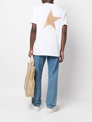 T-shirt mit print Golden Goose