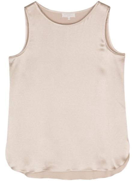 Tanktop i satin Antonelli