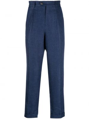 Pantaloni Brunello Cucinelli albastru